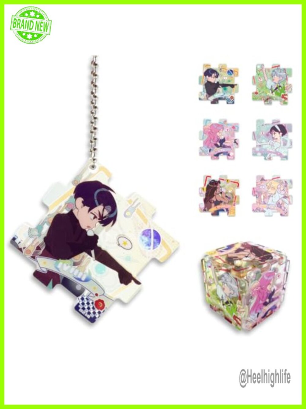 Acrylic Blind Box Keychain Charm Anime 2" Collectible Bag Accessory